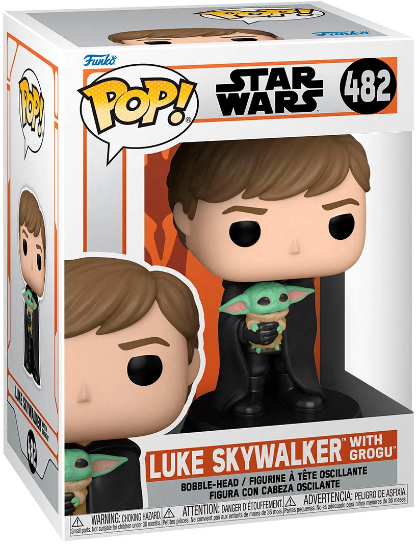 Funko POP Star Wars: Mandalorian- Luke W/Child 5 Funko POP Star Wars: Mandalorian- Luke W/Child