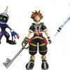 Diamond Kingdom Hearts Sora, Dusk, And Soldier Figure