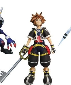 Diamond Kingdom Hearts Sora, Dusk, And Soldier Figure