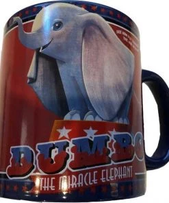 Silver Buffalo Disney Dumbo 'The Miracle Elephant' Ceramic Mug 20 Oz.