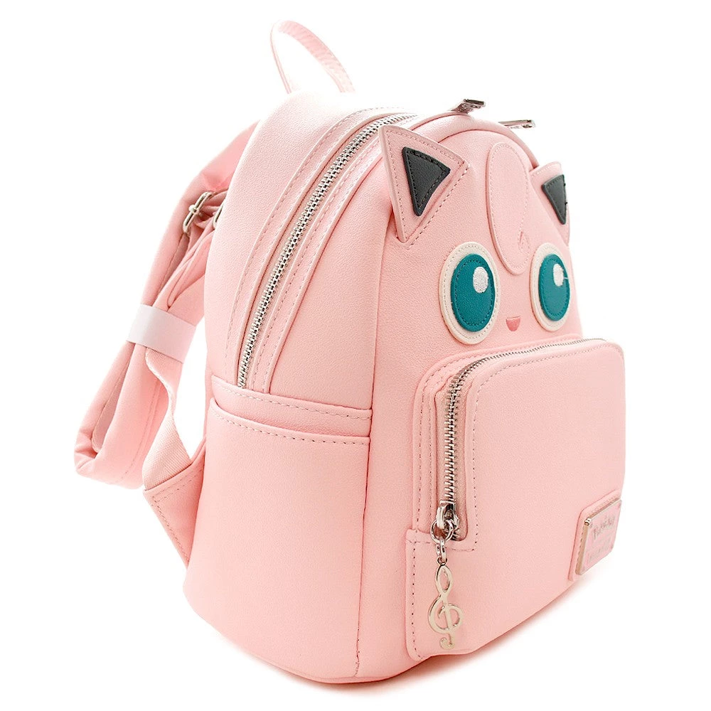 Pokemon Faux Leather Jigglypuff Mini Backpack Loungefly 3 Pokemon Faux Leather Jigglypuff Mini Backpack Loungefly