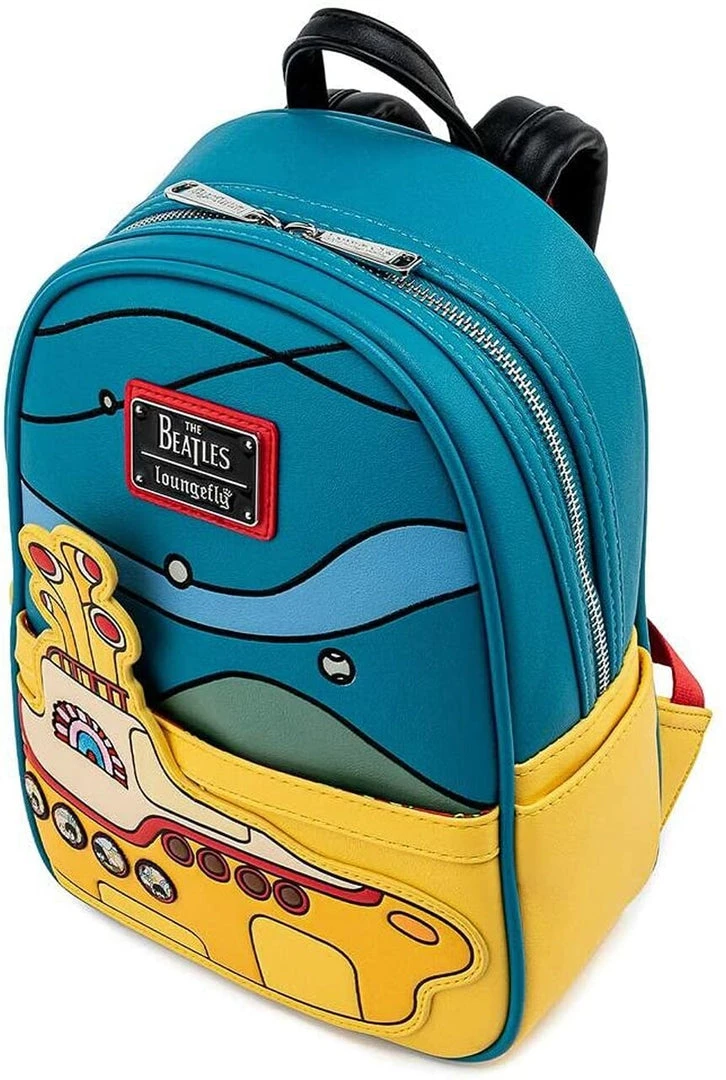 Loungefly The Beatles Yellow Submarine All You Need Is Love Music Band Mini Backpack 4 Loungefly The Beatles Yellow Submarine All You Need Is Love Music Band Mini Backpack