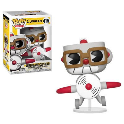 Funko Pop! Games: Cuphead S2 - Aeroplane Cuphead 3 Funko Pop! Games: Cuphead S2 - Aeroplane Cuphead