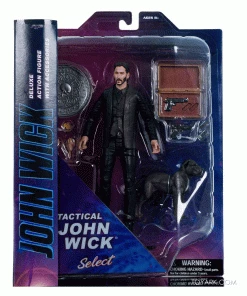 Diamond John Wick: Chapter 2 John Wick Black Suit Action Figure