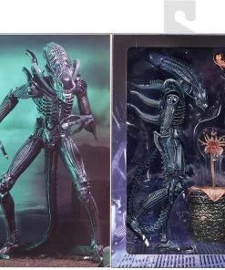 NECA Alien And Predator Aliens Ultimate Alien (Blue) Warrior (1986) 7-Inch Scale Action Figure