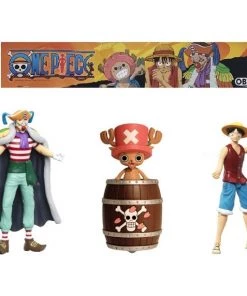 Abysse America One Piece Action Figures Set (Buggy, Chopper & Luffy) Anime