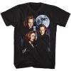American Classics X-Files 3 Scully Moon Black Adult T-Shirt TV Series
