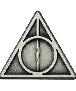 Monogram Harry Potter Deathly Hallows Pewter Lapel Pin