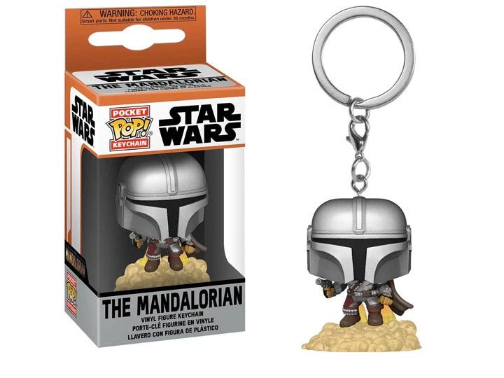 Funko Pop! Keychain: Star Wars: The Mandalorian - Mando With Blaster 3 Funko Pop! Keychain: Star Wars: The Mandalorian - Mando With Blaster
