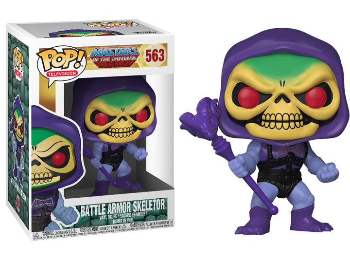 Funko Pops! Funko Pop Television: Masters Of The Universe - Battle Armor Skeletor Vinyl Figure 3 Funko Pops! Funko Pop Television: Masters Of The Universe - Battle Armor Skeletor Vinyl Figure