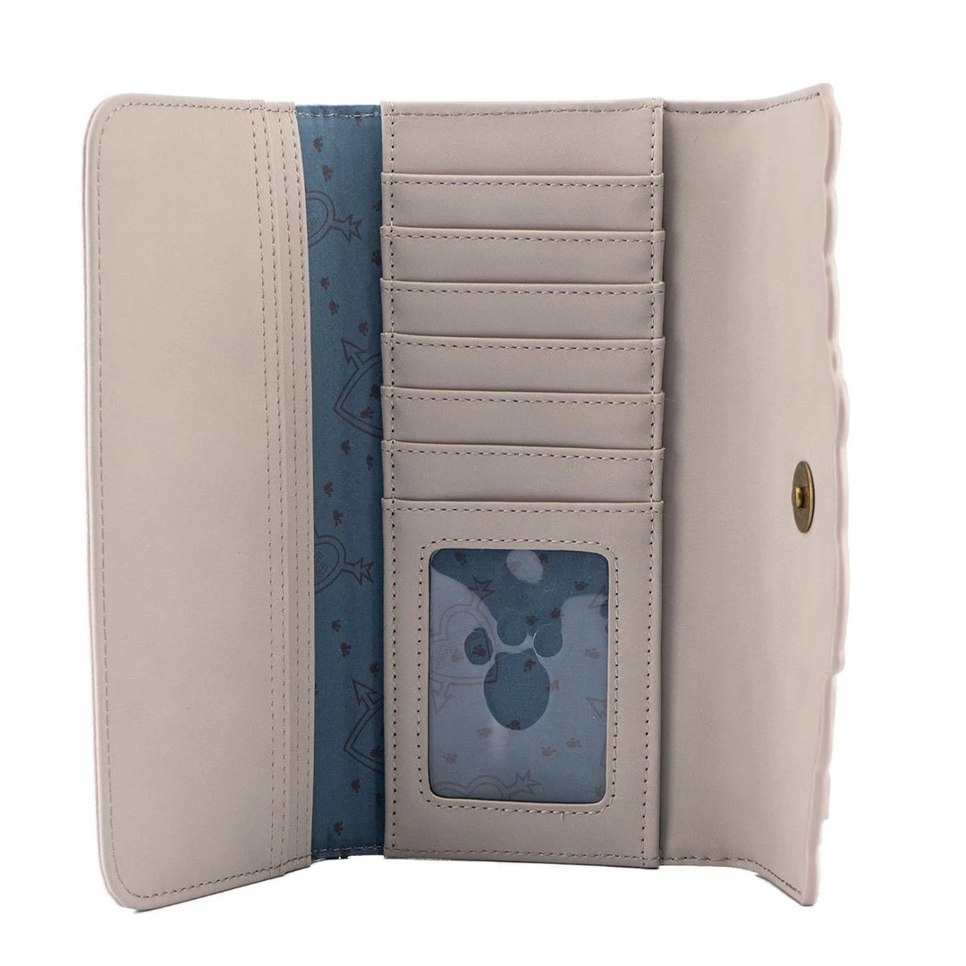 Loungefly Disney Lady And The Tramp Heart Paw Prints Flap Wallet 6 Loungefly Disney Lady And The Tramp Heart Paw Prints Flap Wallet