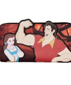 Loungefly Beauty And The Beast Gaston Zip-Around Wallet