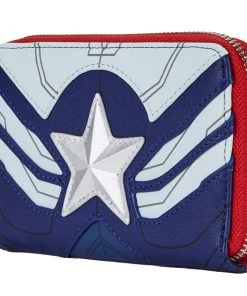 Loungefly The Falcon And Winter Soldier Cosplay Zip-Around Wallet 9 Loungefly The Falcon And Winter Soldier Cosplay Zip-Around Wallet