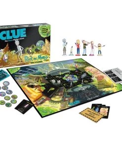 USAopoly Rick And Morty Edition CLUE Board Game