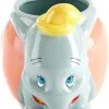 Silver Buffalo Disney Dumbo Shaped 3D Coffee Mug