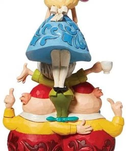 Enesco Jim Shore Disney Traditions Alice In Wonderland Stacked Figurine 7 Enesco Jim Shore Disney Traditions Alice In Wonderland Stacked Figurine