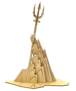 FSC DC Comics DC Aquaman Movie Book And 3D Wood Model Figure Kit