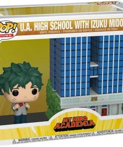 Funko Pop! Town: My Hero Academia - U.A. High School With Deku In Uniform Funko Pops!