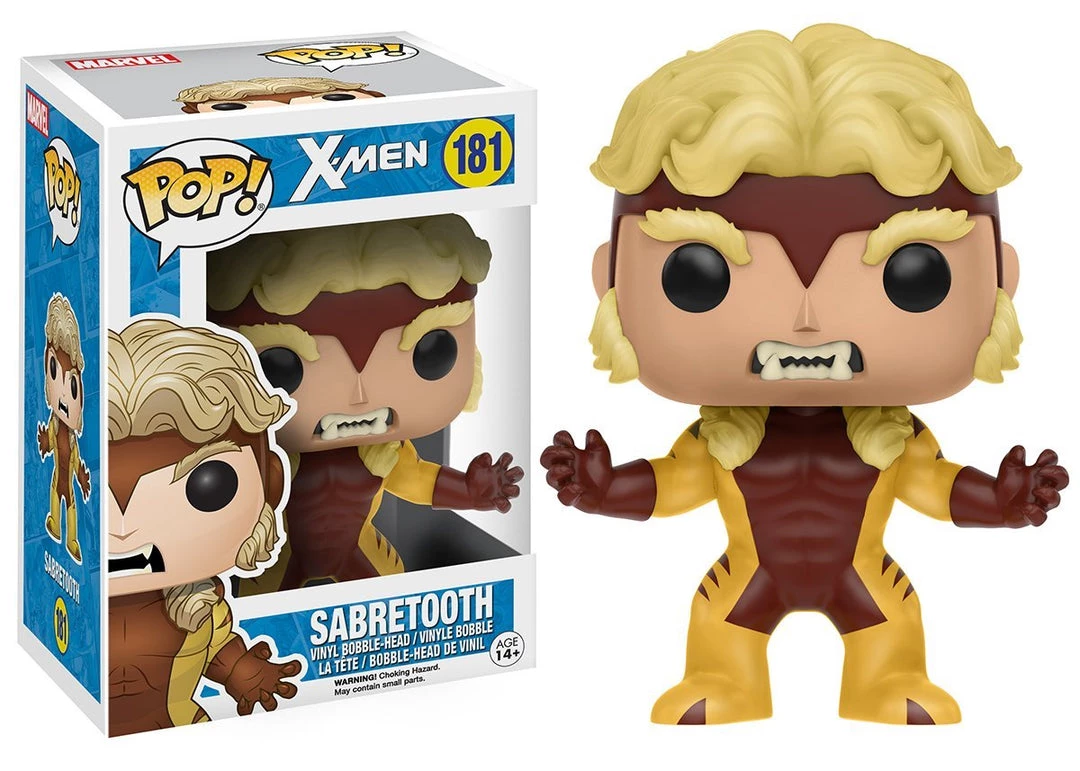 Funko POP Marvel: X-Men - Sabretooth Figure 4 Funko POP Marvel: X-Men - Sabretooth Figure