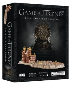 4D Cityscape TV Series Game Of Thrones Puzzle Of King's Landing