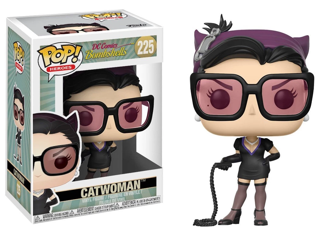 Funko POP DC Comics Bombshells Toy Catwoman Action Figures 4 Funko POP DC Comics Bombshells Toy Catwoman Action Figures