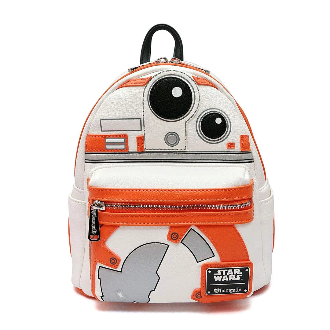Loungefly X Star Wars BB-8 Applique Mini-Backpack 3 Loungefly X Star Wars BB-8 Applique Mini-Backpack