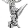 Monogram Disney Tinker Bell Pewter Key Ring