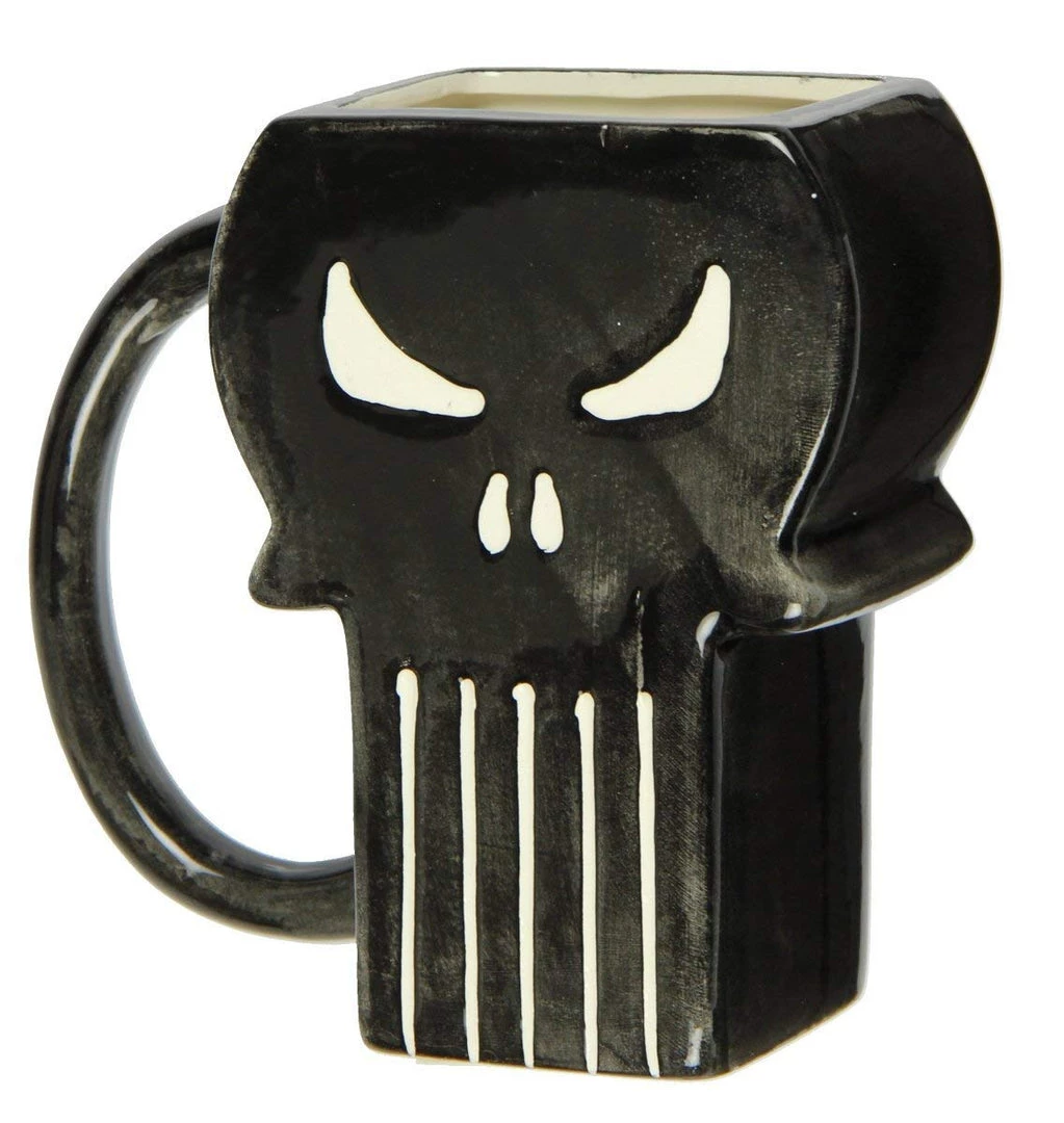 Surreal Entertainment Marvel Comics: Punisher: Skull Molded Mug 3 Surreal Entertainment Marvel Comics: Punisher: Skull Molded Mug