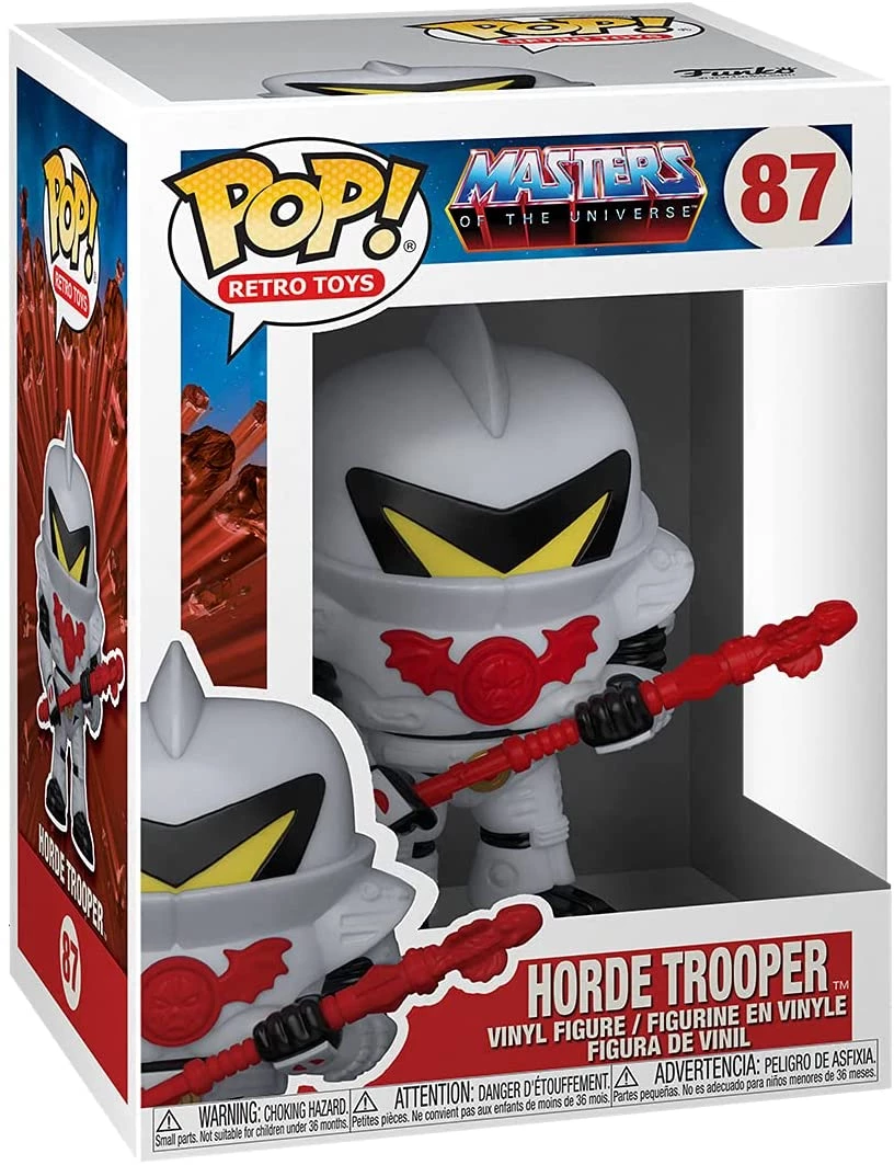 Funko Pop! Animation Masters Of The Universe Horde Trooper Vinyl Pop Figure 4 Funko Pop! Animation Masters Of The Universe Horde Trooper Vinyl Pop Figure