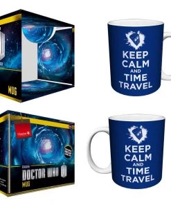 Culturenik TV Series Doctor Who Keep Calm And Time Travel 11 Oz. Mug
