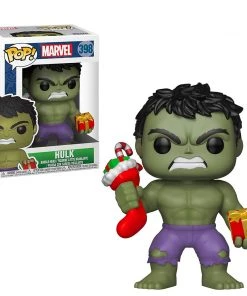 Marvel Holiday Hulk With Stocking Funko Pop Vinyl Figure