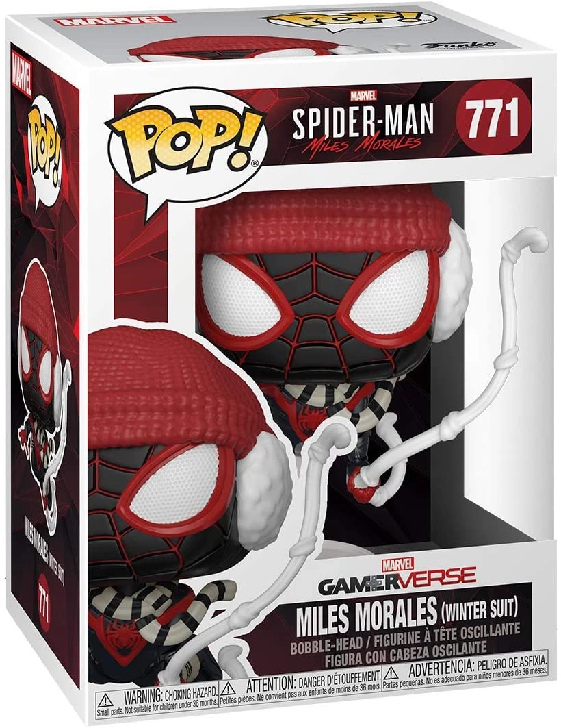 Funko Pop! Games: Marvel’s Spider-Man: Miles Morales- Miles Winter Funko Pops! 4 Funko Pop! Games: Marvel’s Spider-Man: Miles Morales- Miles Winter Funko Pops!