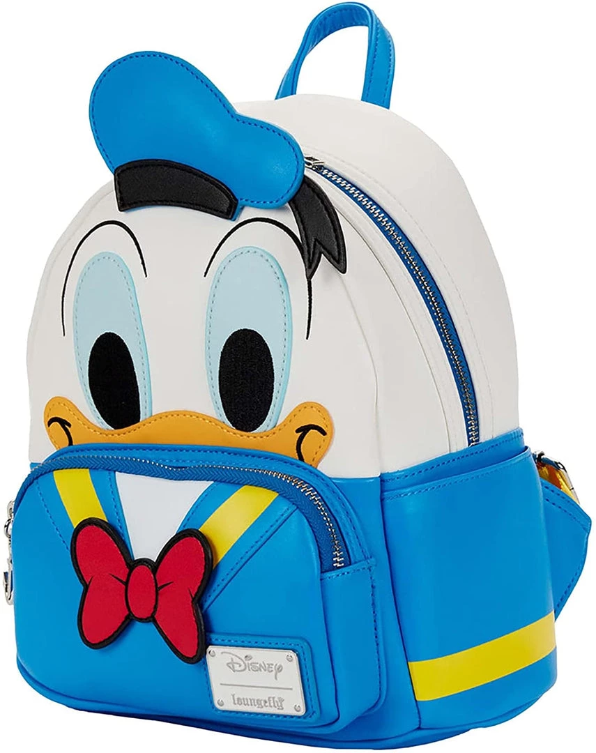 Loungefly Disney Donald Duck Double Strap Shoulder Mini Backpack 4 Loungefly Disney Donald Duck Double Strap Shoulder Mini Backpack