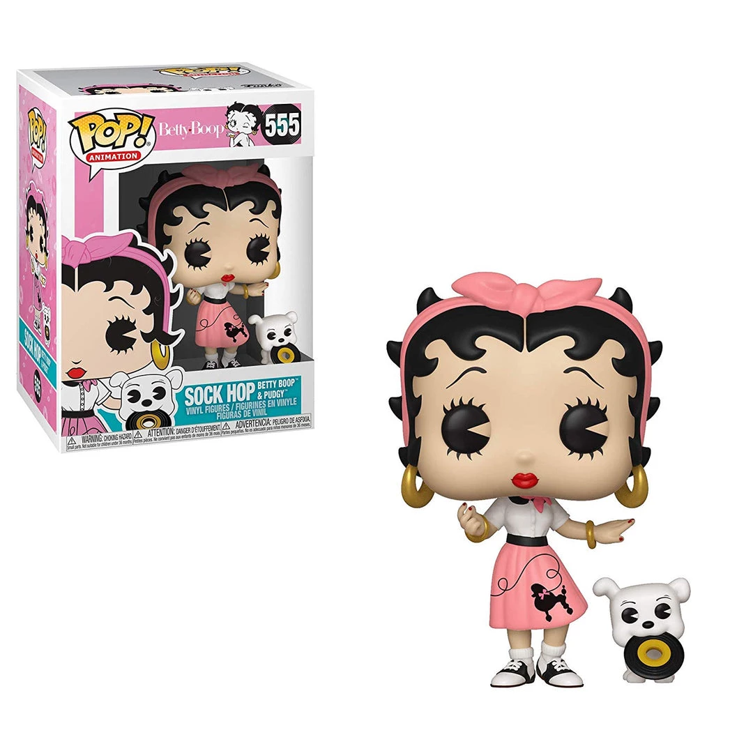 Funko Betty Boop- Sock Hop POP Animation Vinyl Figure Funko Pops! 3 Funko Betty Boop- Sock Hop POP Animation Vinyl Figure Funko Pops!