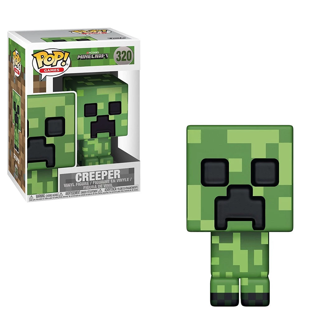Funko Pop Games: Minecraft - Creeper Collectible Figure 4 Funko Pop Games: Minecraft - Creeper Collectible Figure