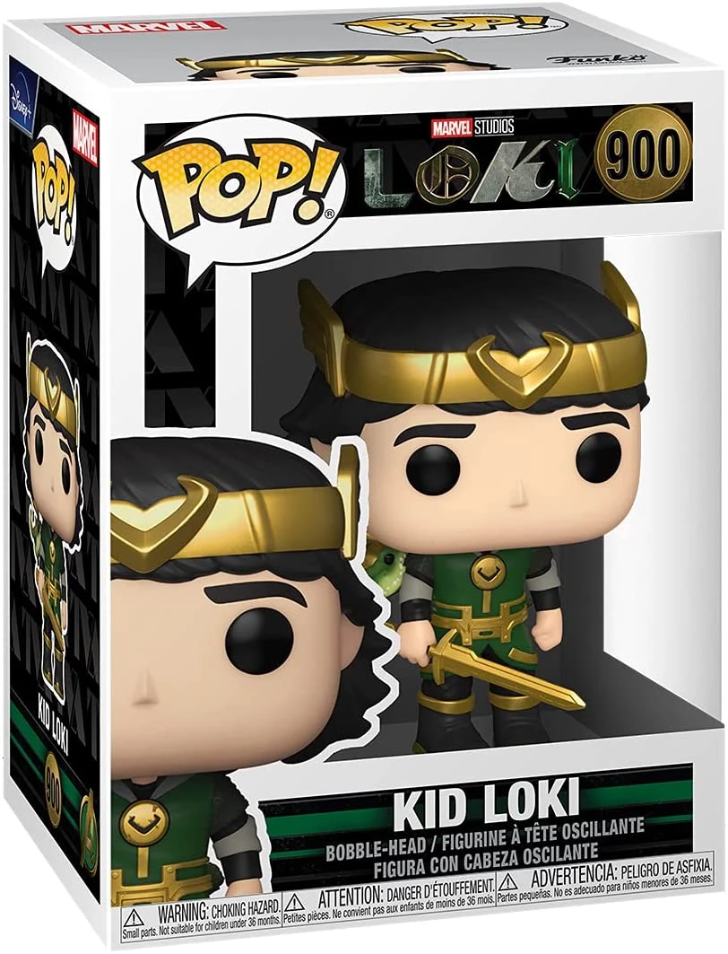 Funko POP Marvel: Loki – Kid Loki Funko Pops! 4 Funko POP Marvel: Loki – Kid Loki Funko Pops!