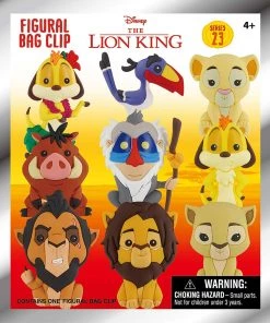Monogram Disney Lion King Figural Bag Clip Mystery Bag