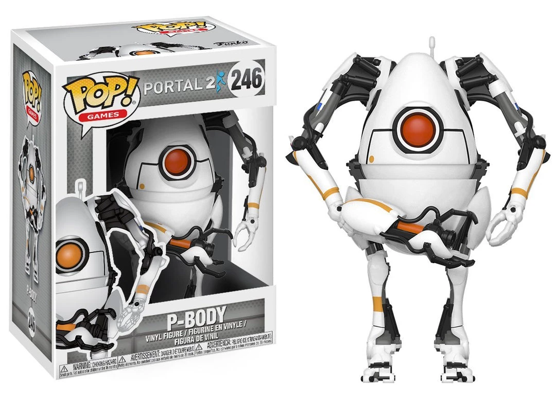 Funko Pop Games: Portal - P-Body Collectible Vinyl Figure Funko Pops! 4 Funko Pop Games: Portal - P-Body Collectible Vinyl Figure Funko Pops!
