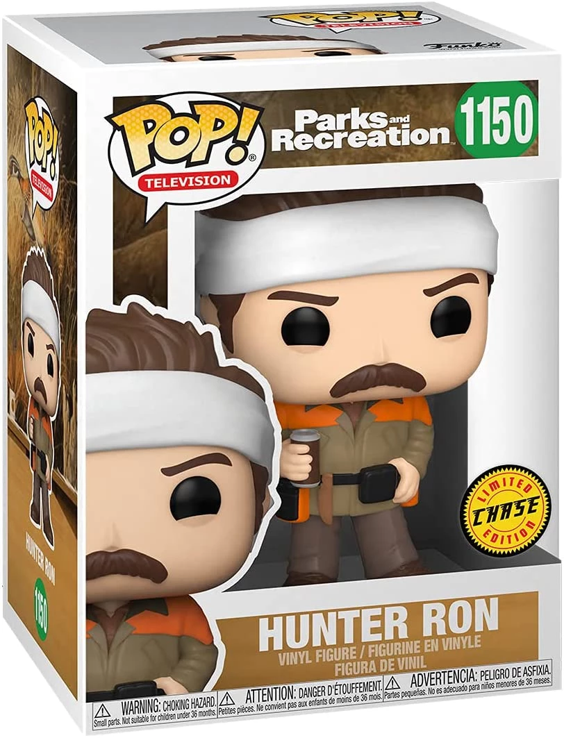 Funko Pops! Funko Pop! TV: Parks And Rec - Hunter Ron W/Chase 6 Funko Pops! Funko Pop! TV: Parks And Rec - Hunter Ron W/Chase