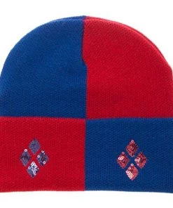 Bioworld DC Comics Harley Quinn - Sequin Beanie Hat