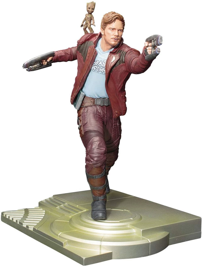 Kotobukiya Guardians Of The Galaxy 2: Star-Lord With Groot 1/6 Scale ArtFX Statue Marvel 3 Kotobukiya Guardians Of The Galaxy 2: Star-Lord With Groot 1/6 Scale ArtFX Statue Marvel