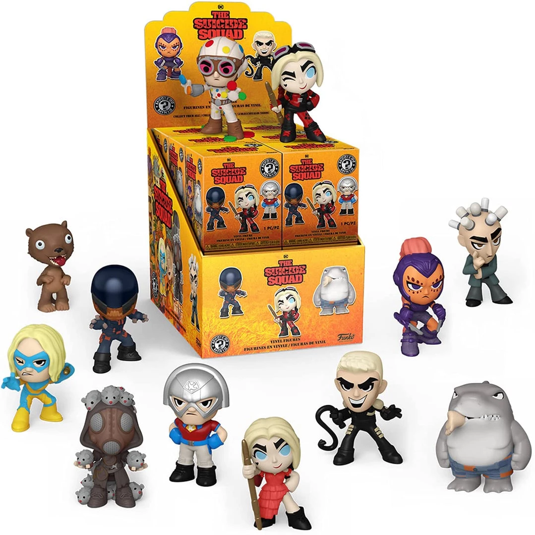 Funko Pop! Mystery Minis: The Suicide Squad (One Mystery Figure) Movies 3 Funko Pop! Mystery Minis: The Suicide Squad (One Mystery Figure) Movies