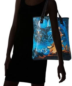 Loungefly Star Wars Luke And Leia Tote Shoulder Bag