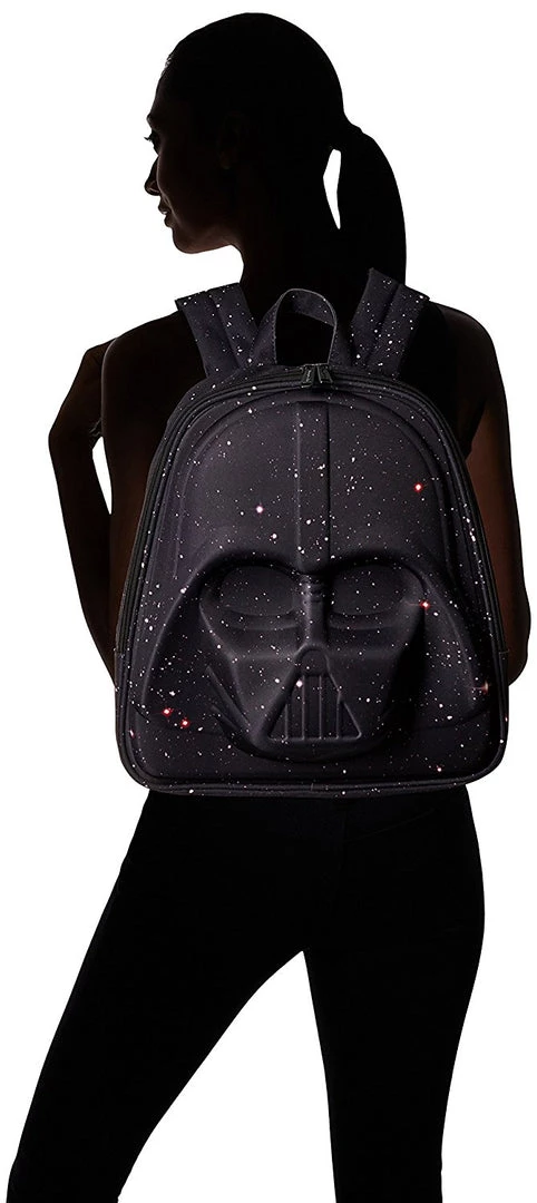 Loungefly Star Wars Galaxy Print Darth Vader 3D Molded Backpack *CLEARANCE* 4 Loungefly Star Wars Galaxy Print Darth Vader 3D Molded Backpack *CLEARANCE*
