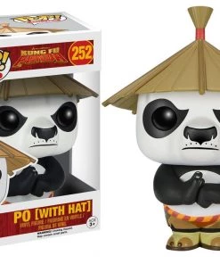 Funko POP Movies: Kung Fu Panda - Po With Hat Action Figure Funko Pops!
