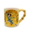 Silver Buffalo Disney Mulan Mug With Bamboo Circle And Shaped Handle, 20-Ounce