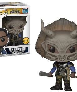 Funko Pop! Marvel: Black Panther - Masked Erik Killmonger Limited Edition CHASE Variant Vinyl Figure