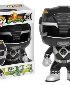 Funko POP TV: Power Rangers - Black Ranger Action Figure