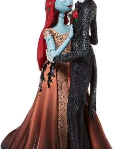 Enesco The Nightmare Before Christmas Jack And Sally Embracing Figurine