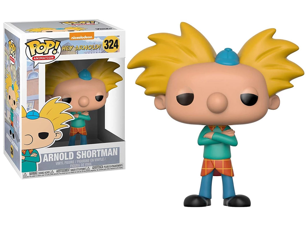 Funko POP Television: Hey Arnold - Arnold Shortman Vinyl Figure Funko Pops! 3 Funko POP Television: Hey Arnold - Arnold Shortman Vinyl Figure Funko Pops!
